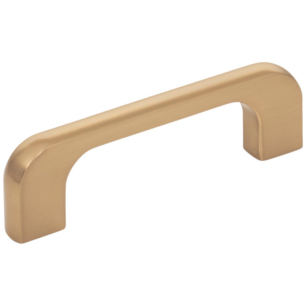 Hardware Resources 3" Center-to-Center Satin Nickel Alvar Cabinet Pull