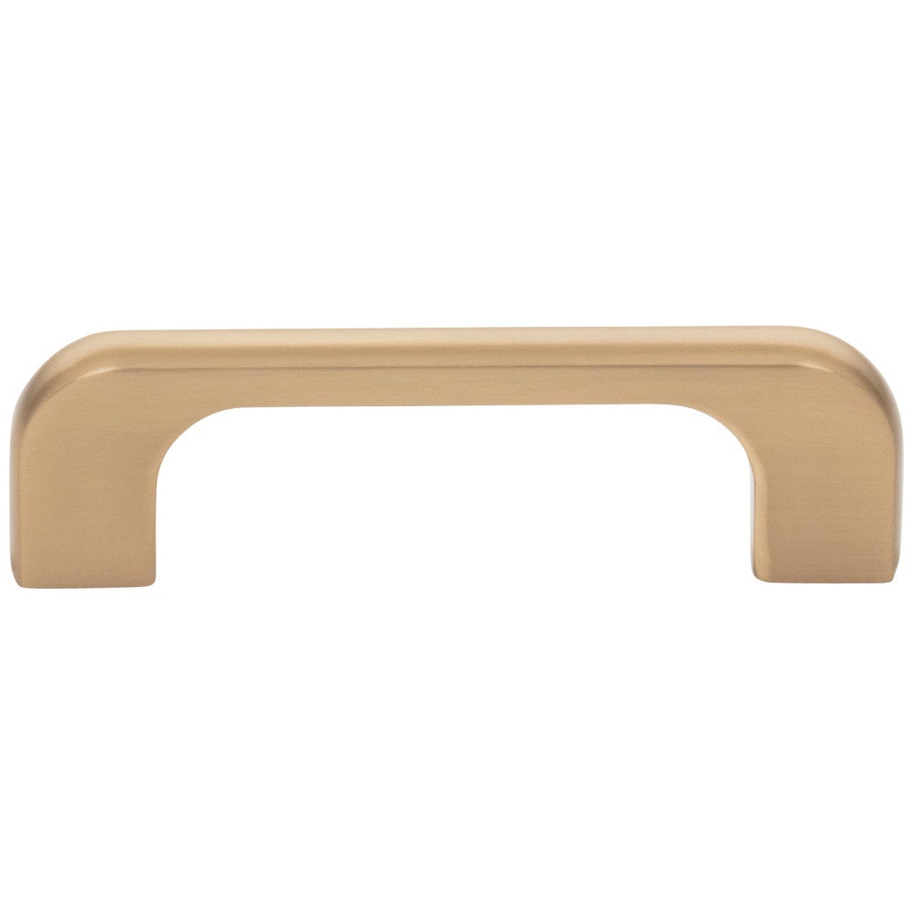 Hardware Resources 3" Center-to-Center Satin Nickel Alvar Cabinet Pull