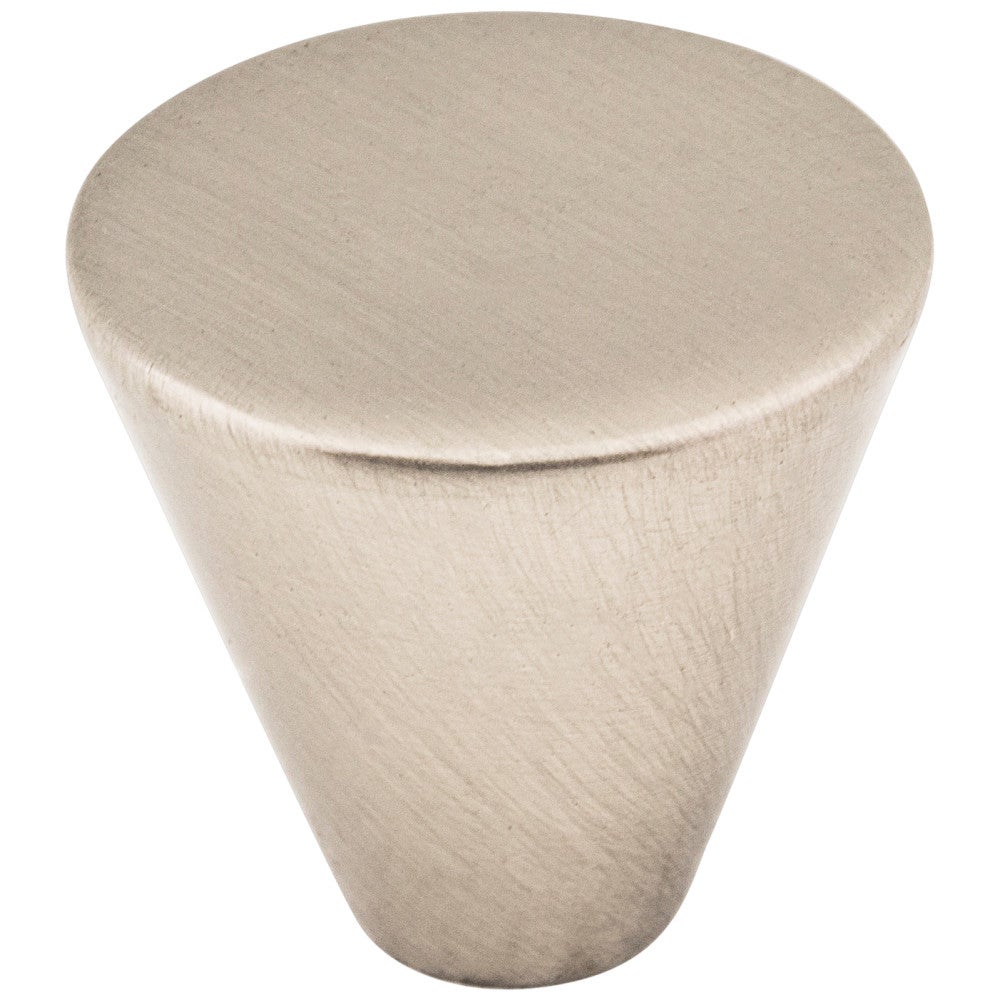 Hardware Resources 1" Diameter Satin Nickel Conical Sedona Cabinet Knob