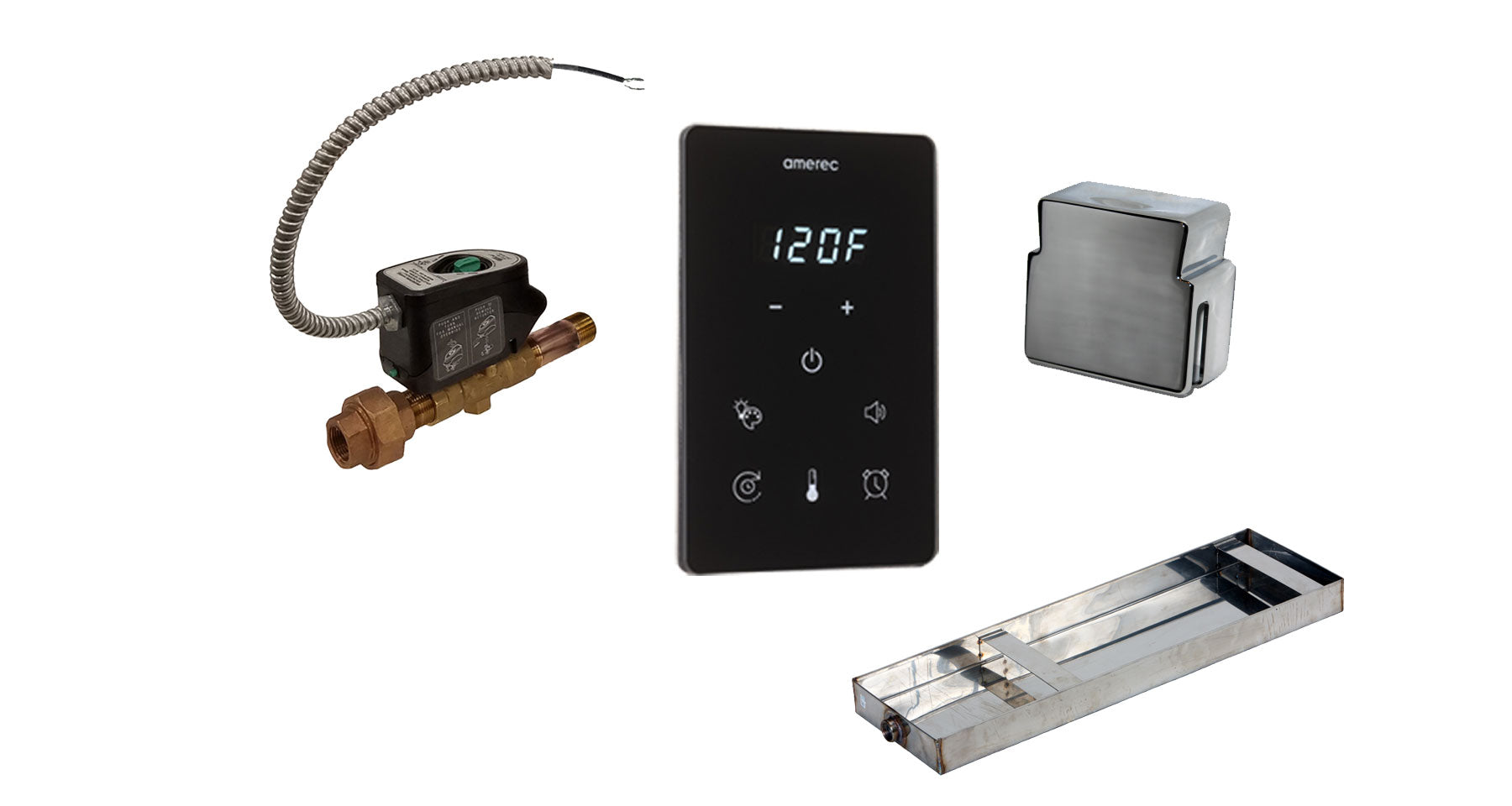 Amerec AK Glacier Control Package – K2 Wi-Fi Touchscreen Control (Multiple Finishes)