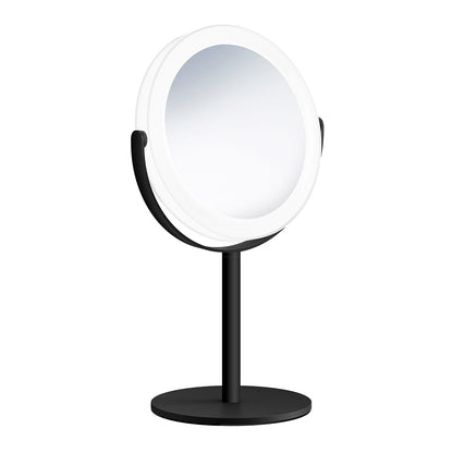 OUTLINE - Make-up Mirror, on Stand. Black. LED. X1/X7