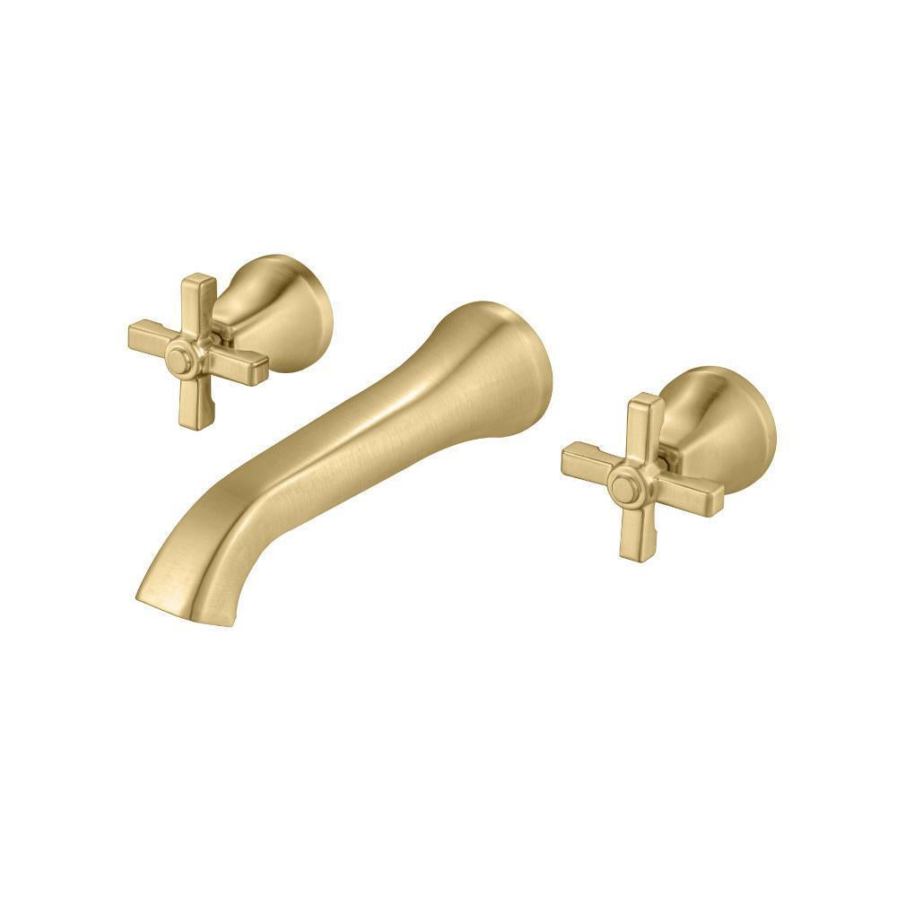 Flusso 270.2450T Trim For Two Handle Wall Mounted Tub Filler