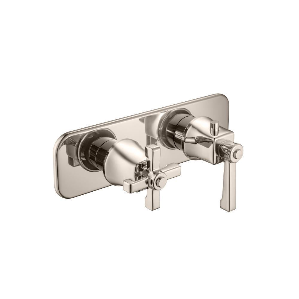 Flusso 270.2717 3/4" Horizontal Thermostatic Shower Valve & Trim - 2 Output