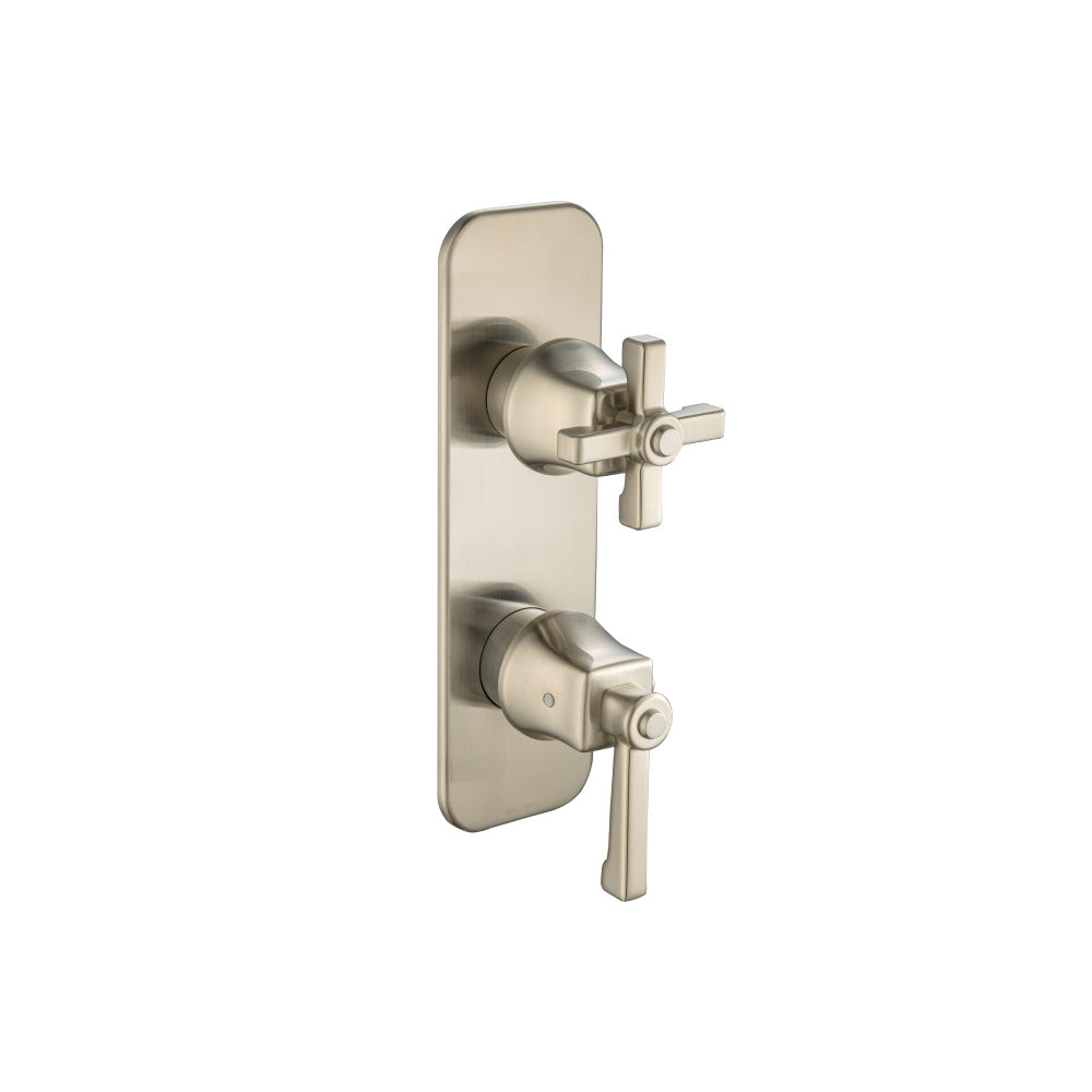 Flusso 270.2740 3/4" Thermostatic Shower Valve & Trim - 2-Output