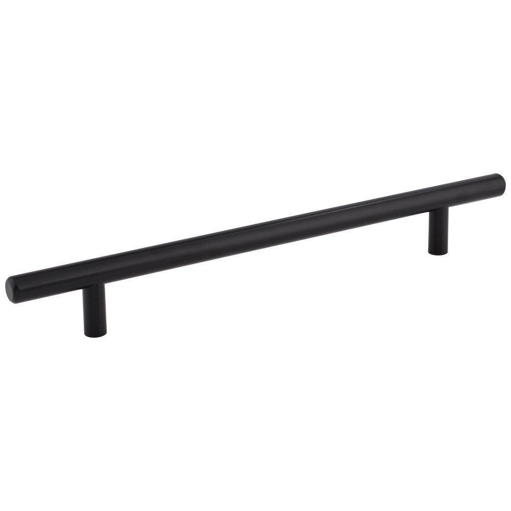 Hardware Resources 96 mm Center-to-Center Hollow Matte Black Stainless Steel Naples Cabinet Bar Pull