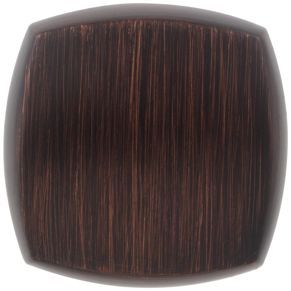 Hardware Resources 1-1/8" Overall Length Satin Nickel Square Audrey Cabinet Knob