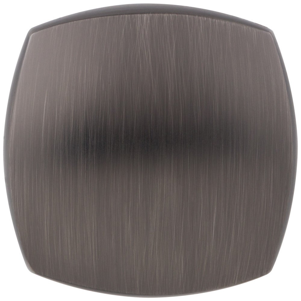 Hardware Resources 1-1/8" Overall Length Satin Nickel Square Audrey Cabinet Knob