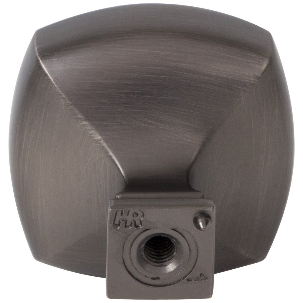 Hardware Resources 1-1/8" Overall Length Satin Nickel Square Audrey Cabinet Knob