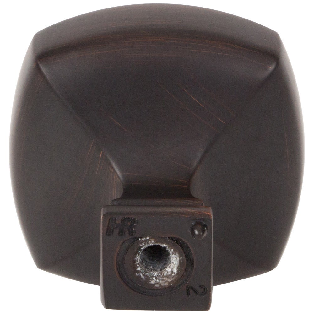 Hardware Resources 1-1/8" Overall Length Satin Nickel Square Audrey Cabinet Knob