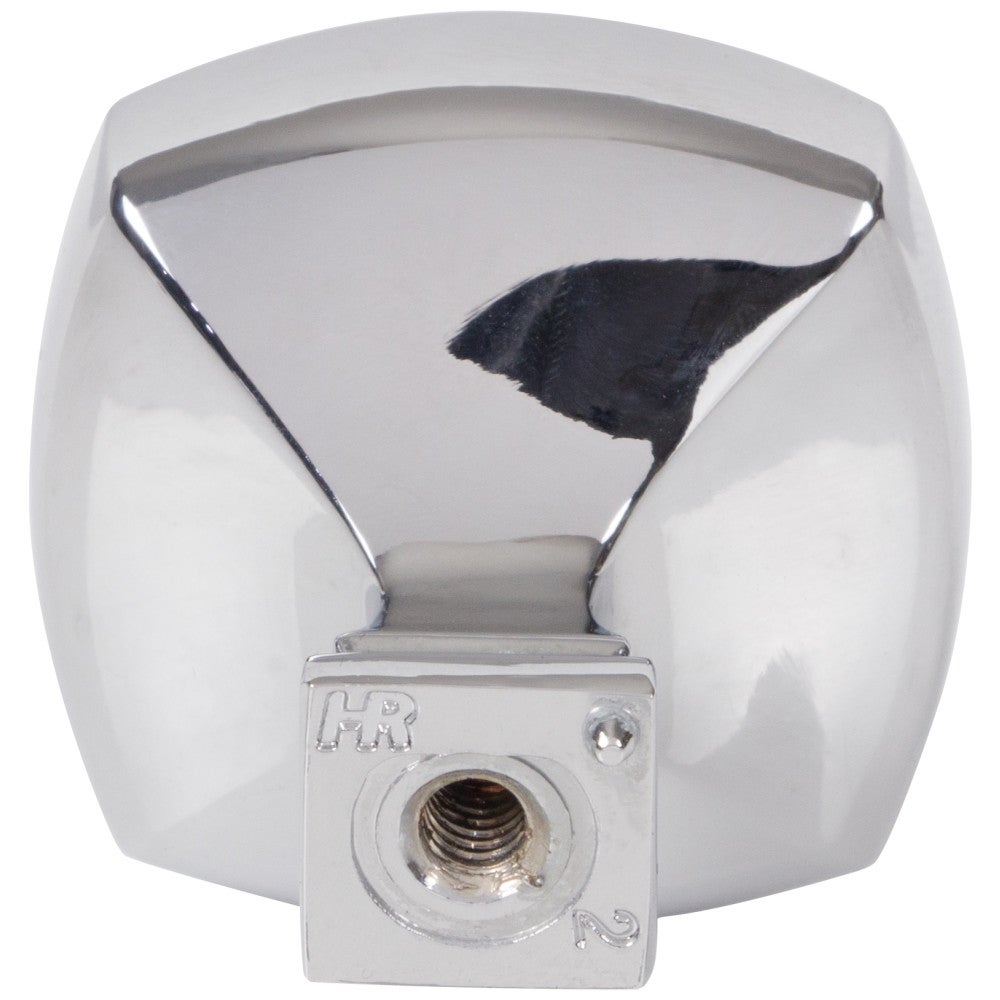 Hardware Resources 1-1/8" Overall Length Satin Nickel Square Audrey Cabinet Knob