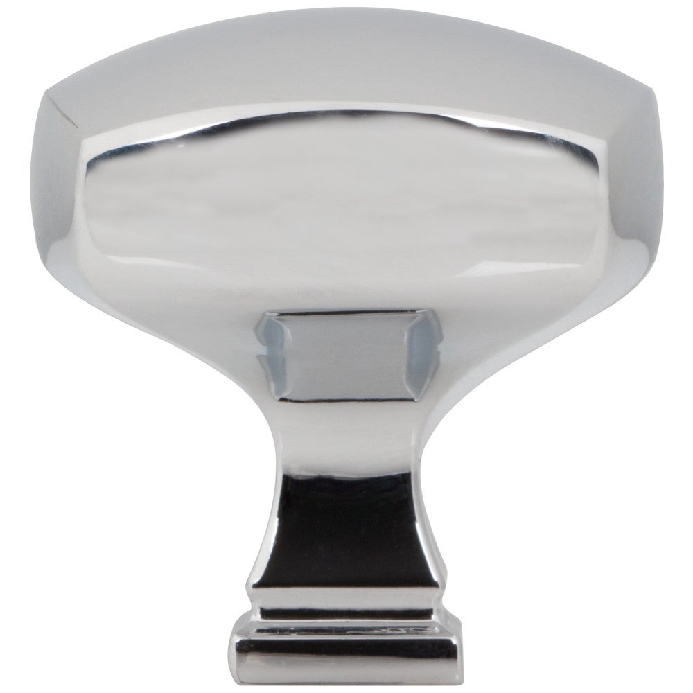 Hardware Resources 1-1/8" Overall Length Satin Nickel Square Audrey Cabinet Knob