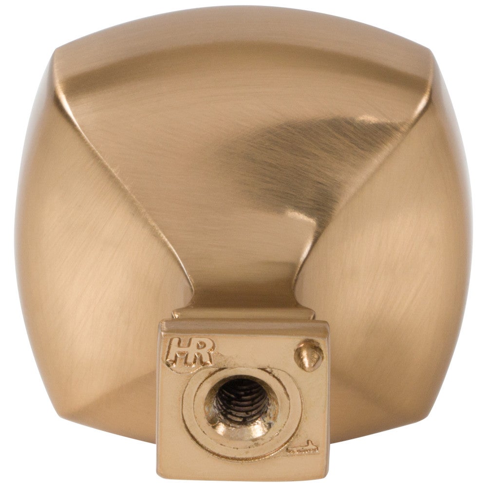 Hardware Resources 1-1/8" Overall Length Satin Nickel Square Audrey Cabinet Knob