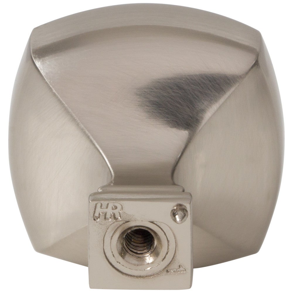 Hardware Resources 1-1/8" Overall Length Satin Nickel Square Audrey Cabinet Knob