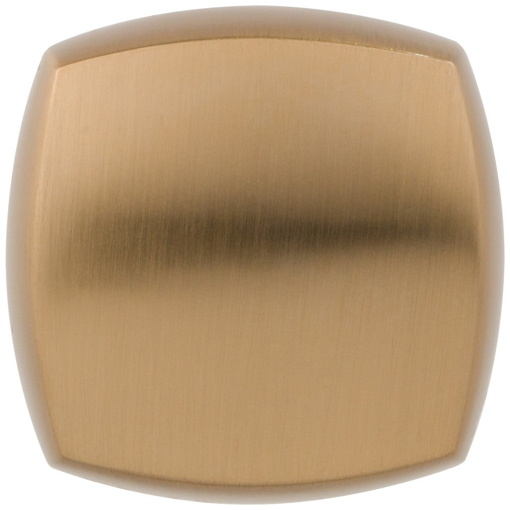 Hardware Resources 1-1/8" Overall Length Satin Nickel Square Audrey Cabinet Knob