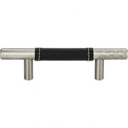 Atlas Homewares Zanzibar Black Leather Pull