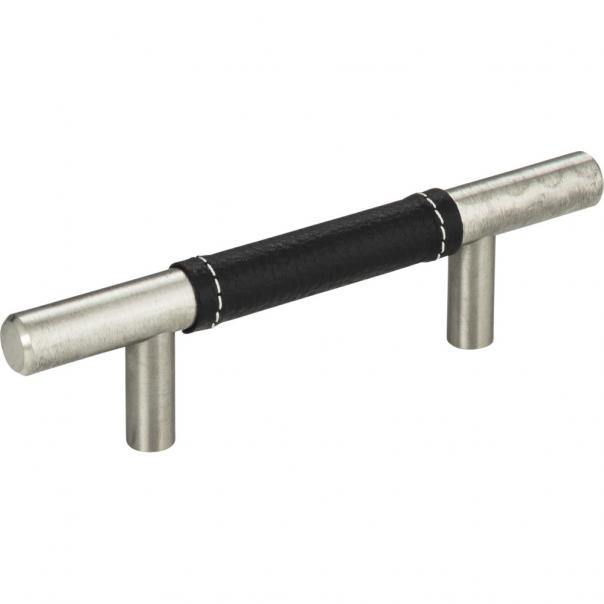 Atlas Homewares Zanzibar Black Leather Pull