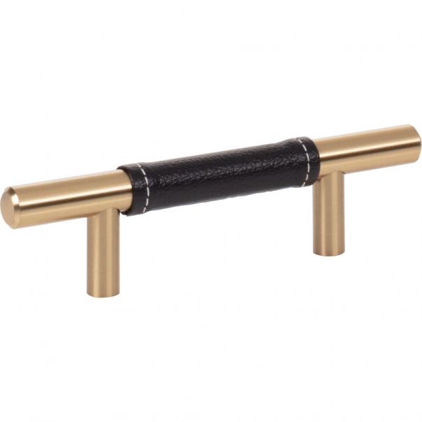 Atlas Homewares Zanzibar Black Leather Pull