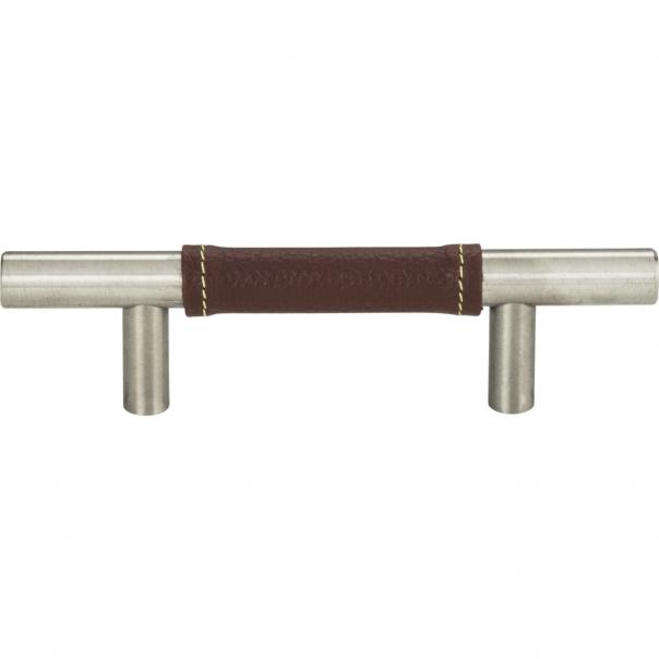 Atlas Homewares Zanzibar Brown Leather Pull