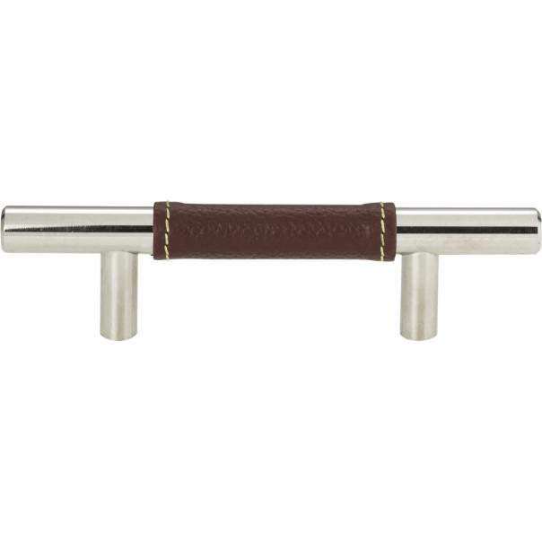 Atlas Homewares Zanzibar Brown Leather Pull