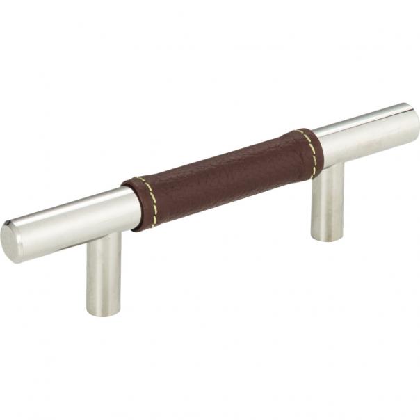 Atlas Homewares Zanzibar Brown Leather Pull