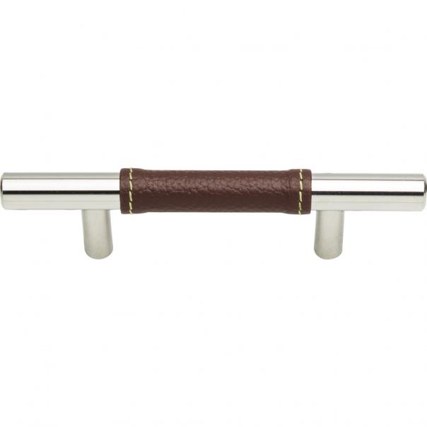 Atlas Homewares Zanzibar Brown Leather Pull