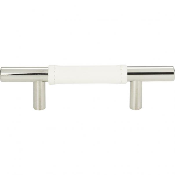 Atlas Homewares Zanzibar White Leather Pull