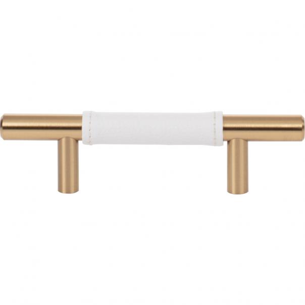 Atlas Homewares Zanzibar White Leather Pull