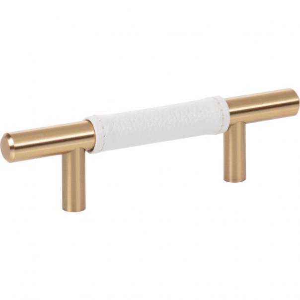 Atlas Homewares Zanzibar White Leather Pull