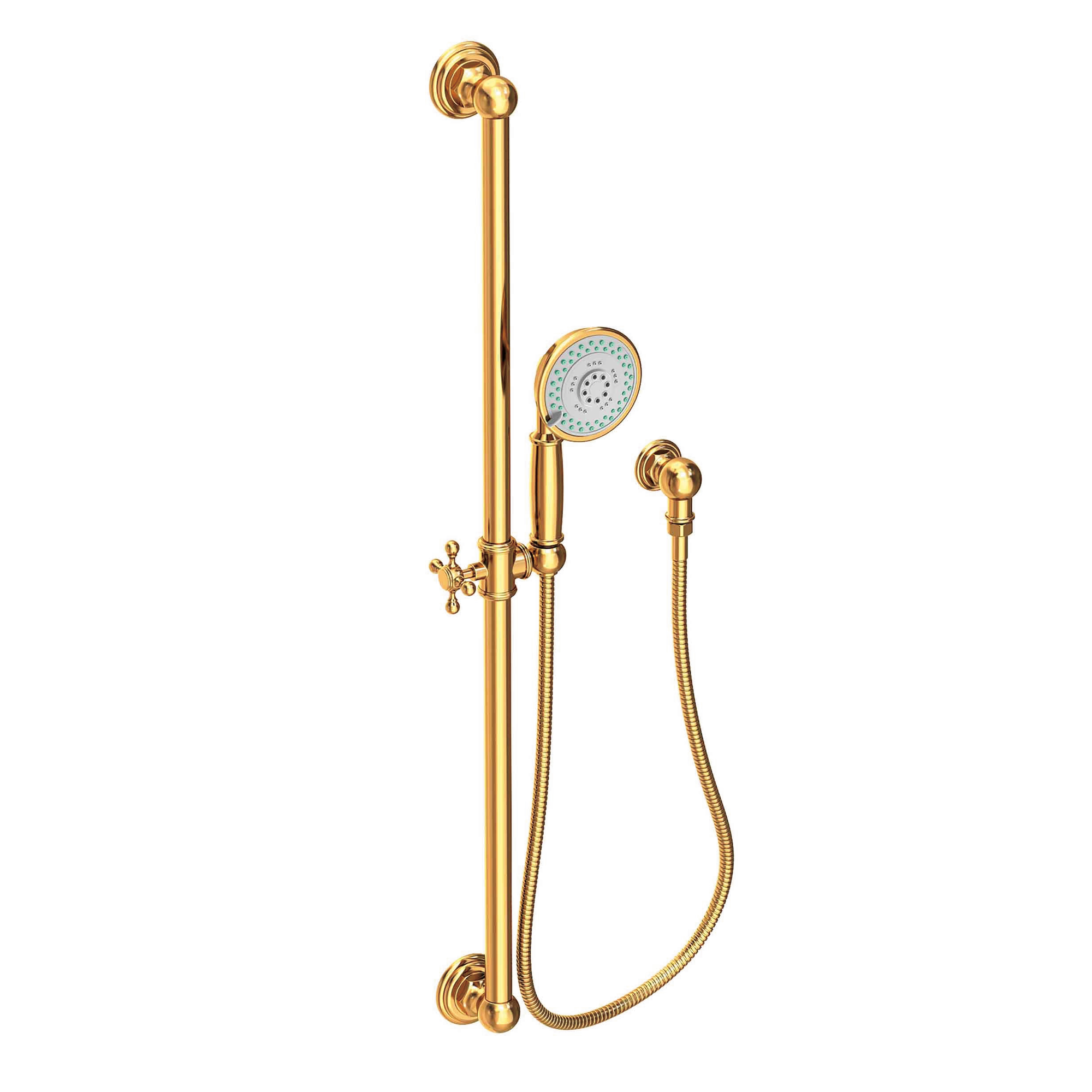 Newport Brass Other Slide Bar with Multifunction Hand Shower Set