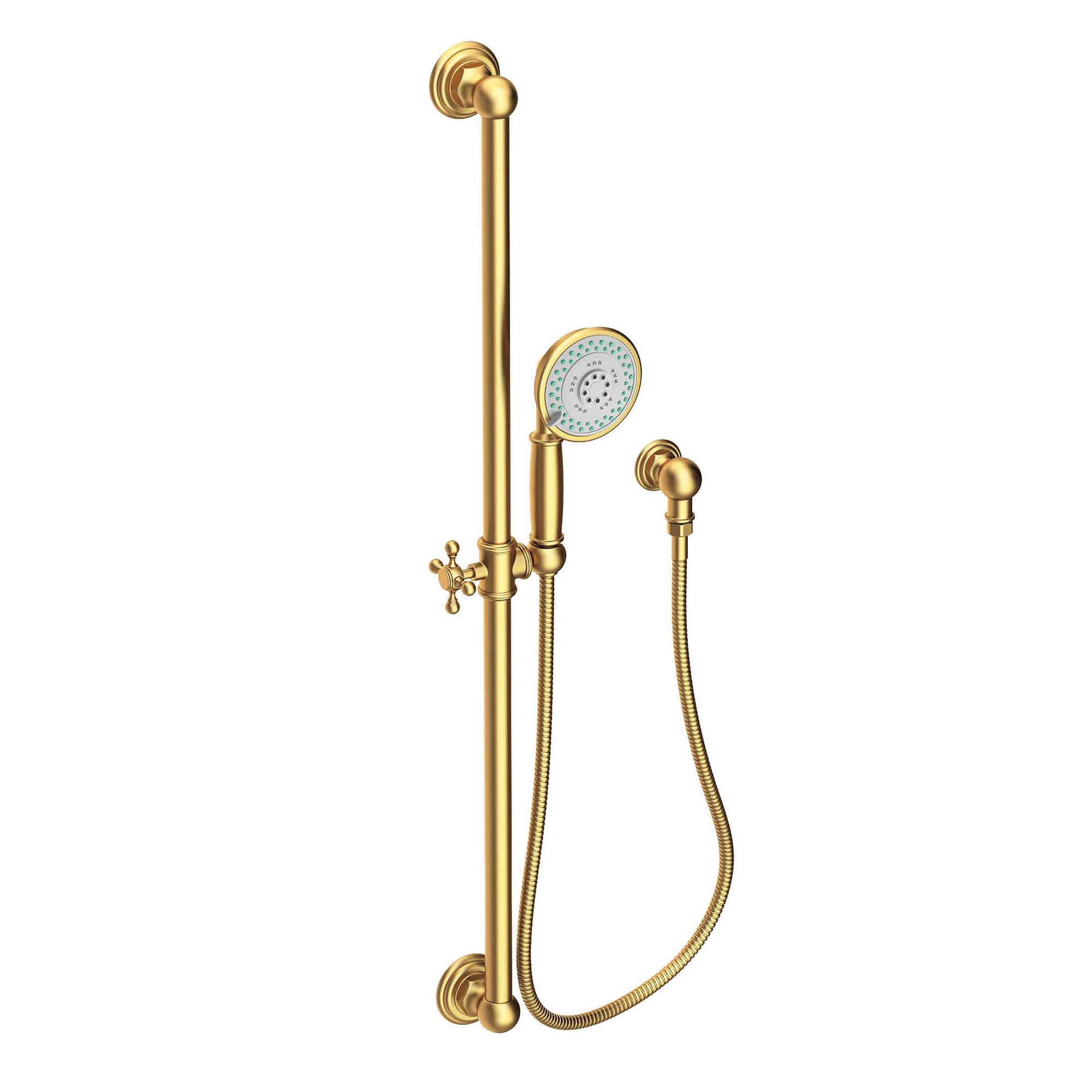 Newport Brass Other Slide Bar with Multifunction Hand Shower Set