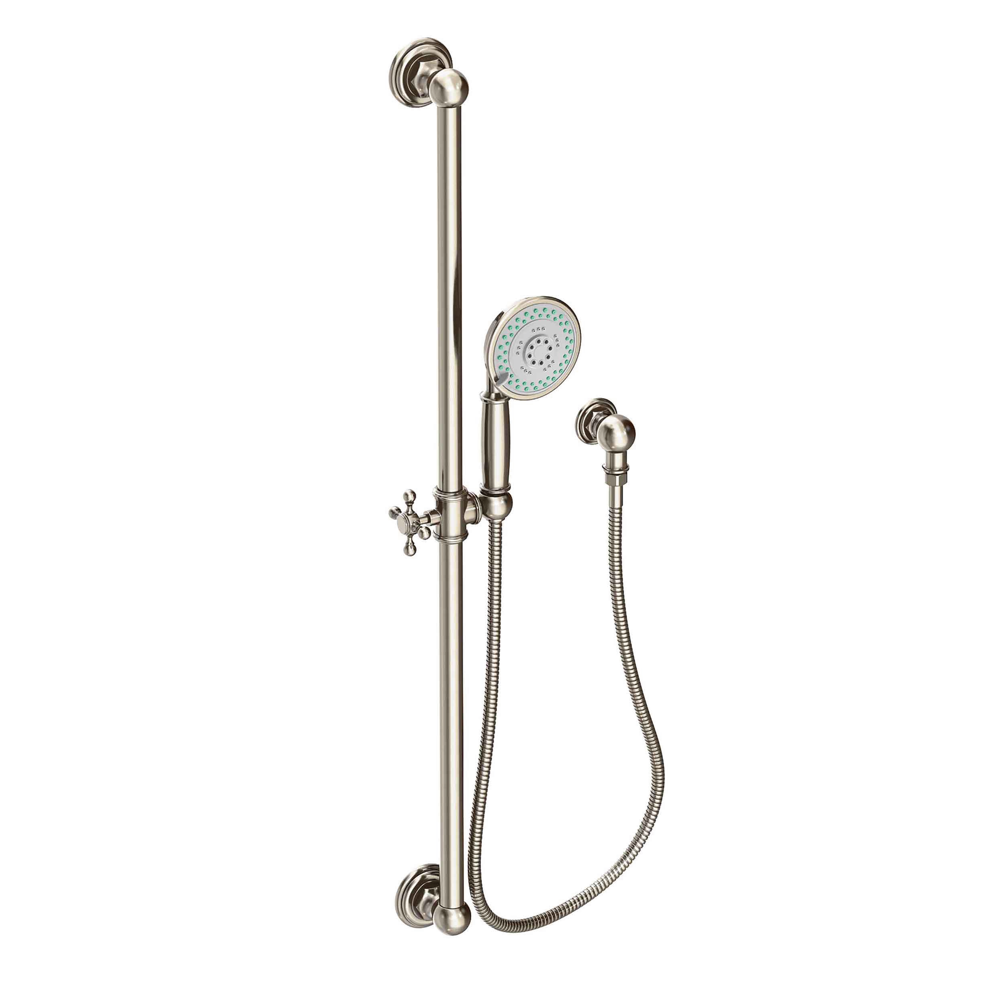 Newport Brass Other Slide Bar with Multifunction Hand Shower Set