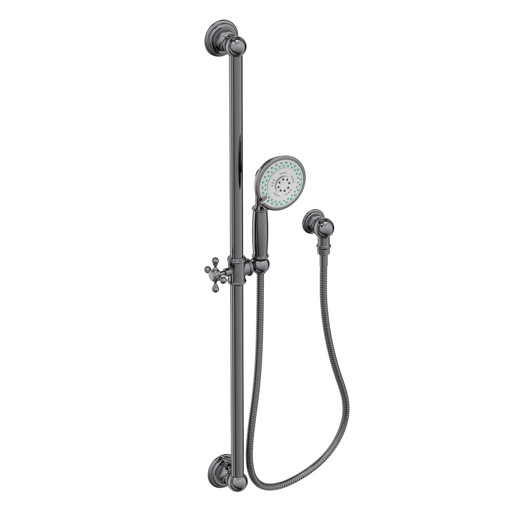 Newport Brass Other Slide Bar with Multifunction Hand Shower Set