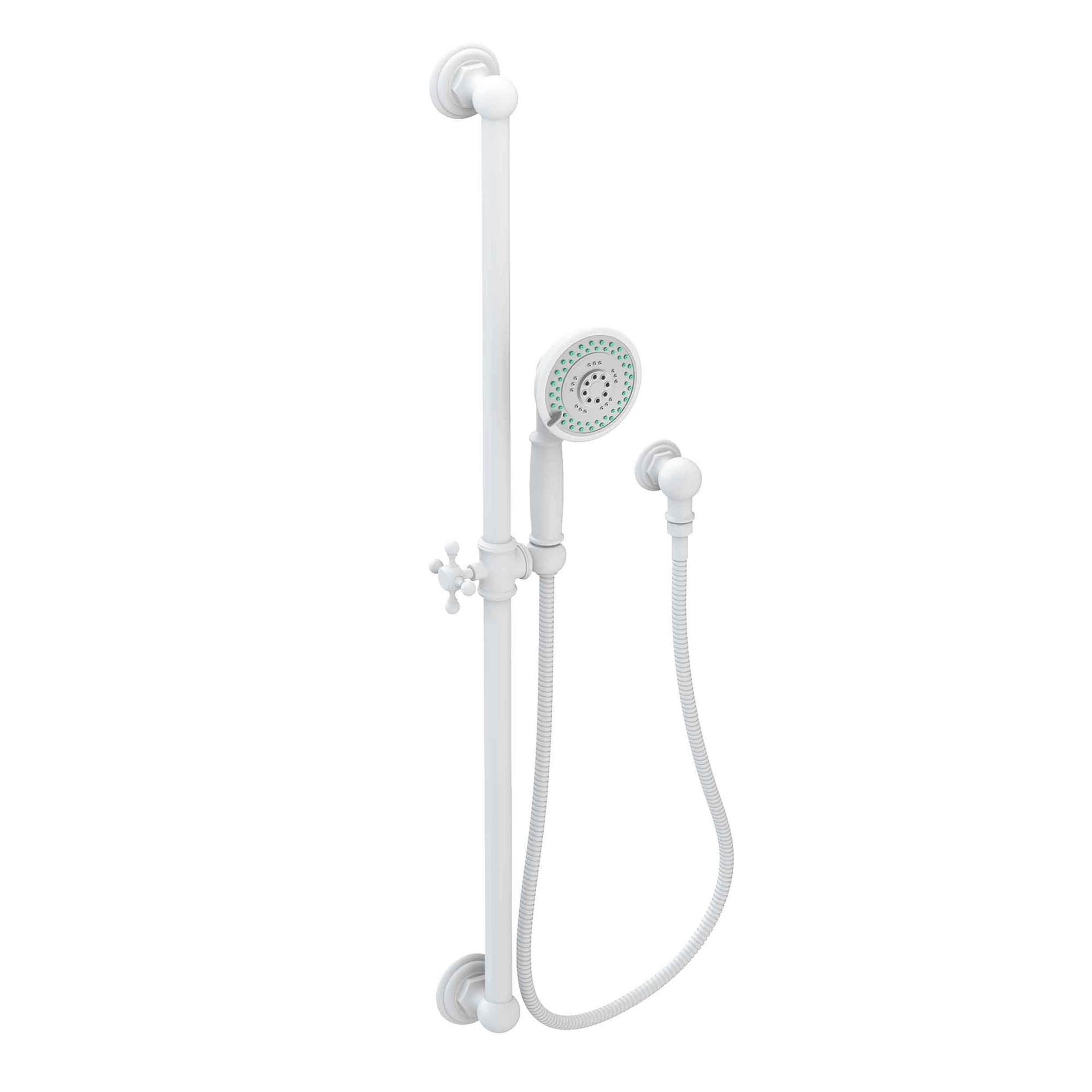 Newport Brass Other Slide Bar with Multifunction Hand Shower Set