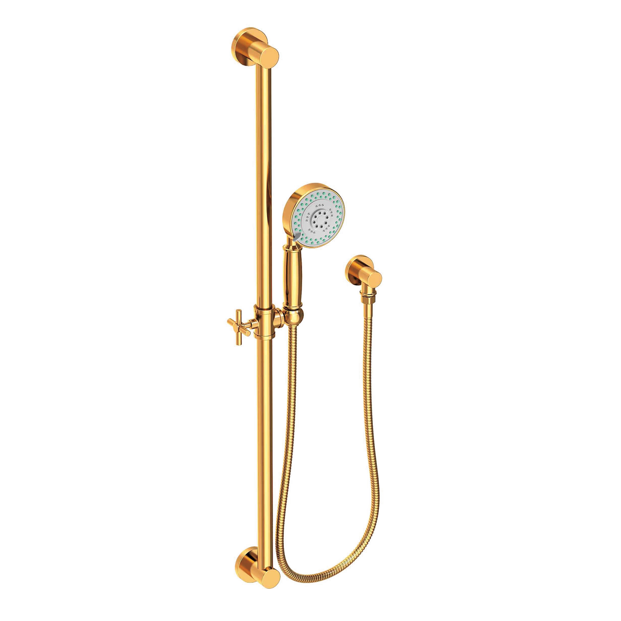 Newport Brass Other Slide Bar with Multifunction Hand Shower Set