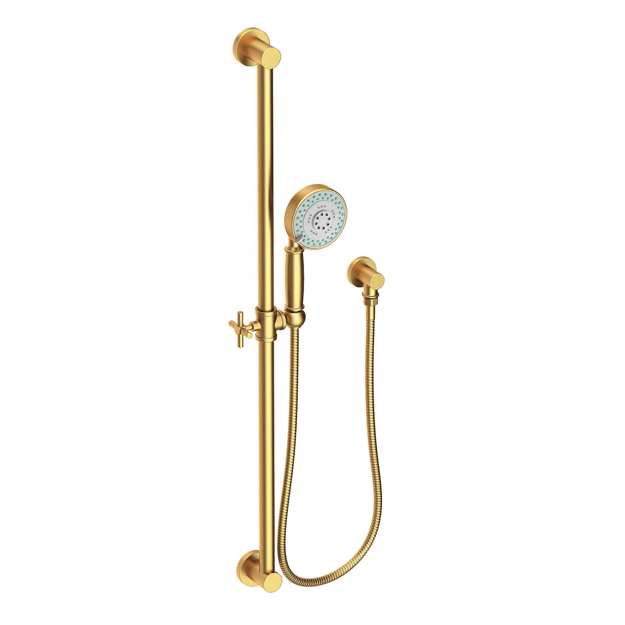 Newport Brass Other Slide Bar with Multifunction Hand Shower Set