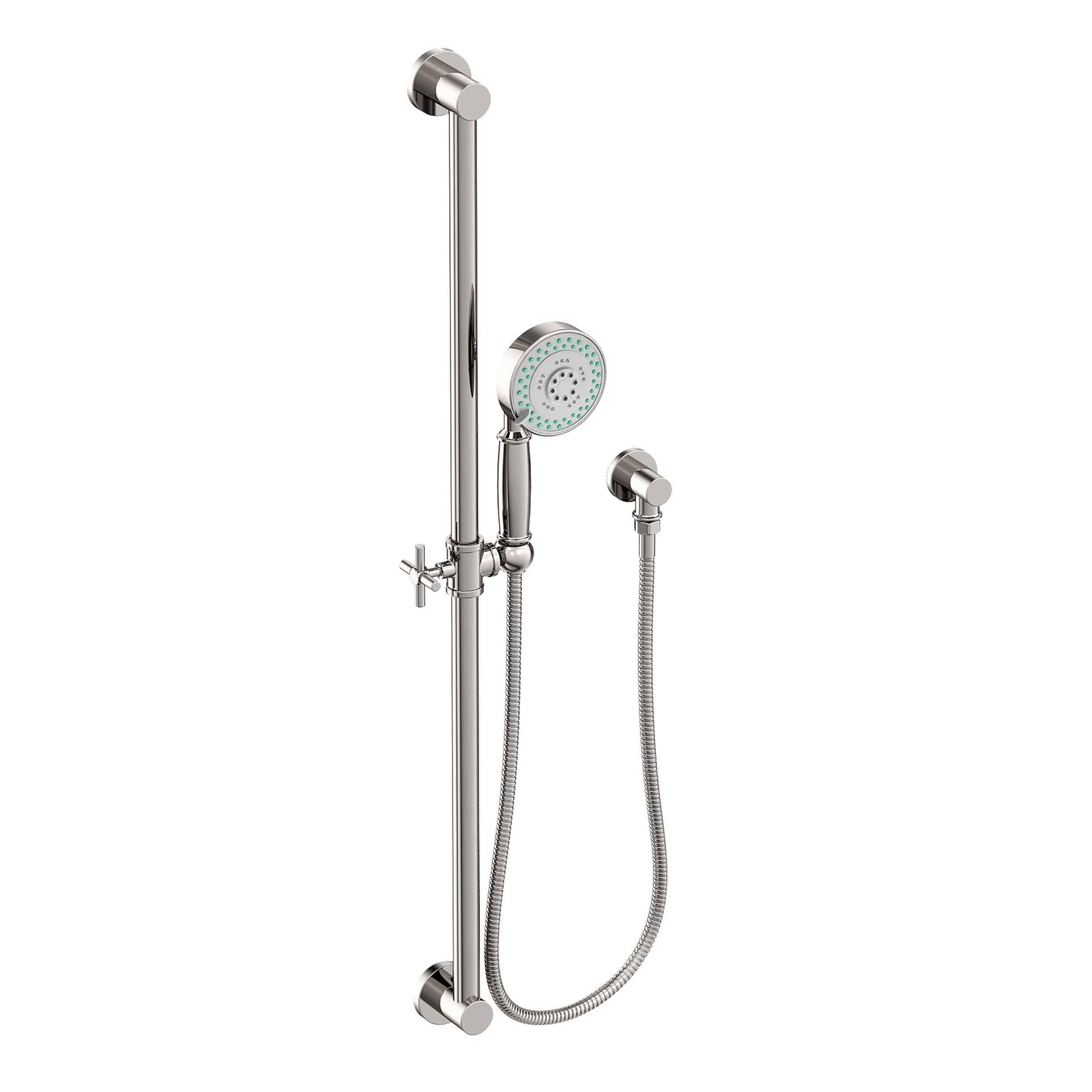 Newport Brass Other Slide Bar with Multifunction Hand Shower Set