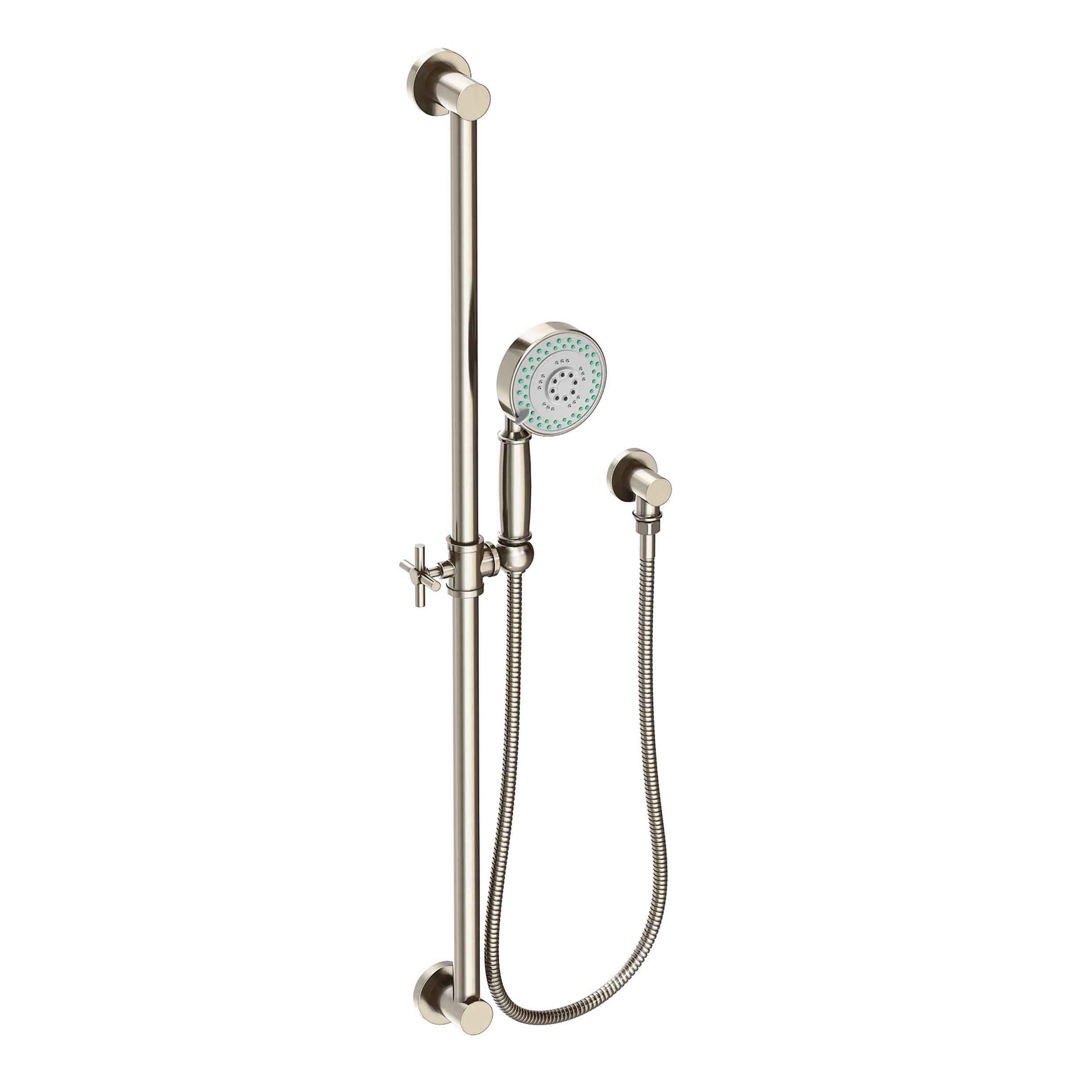 Newport Brass Other Slide Bar with Multifunction Hand Shower Set