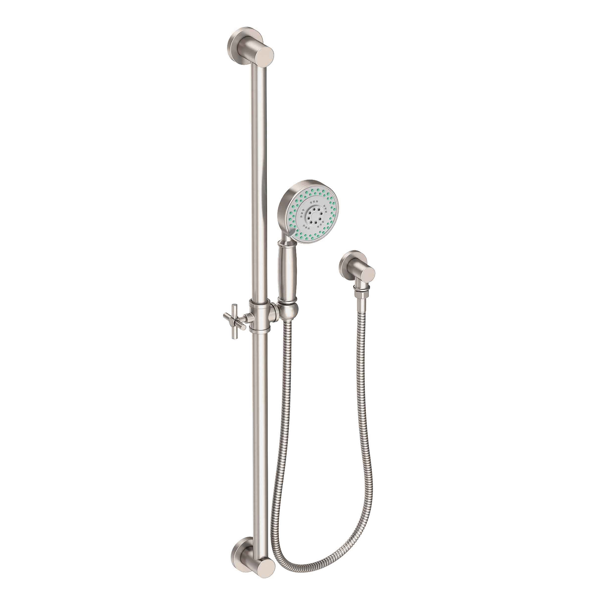 Newport Brass Other Slide Bar with Multifunction Hand Shower Set