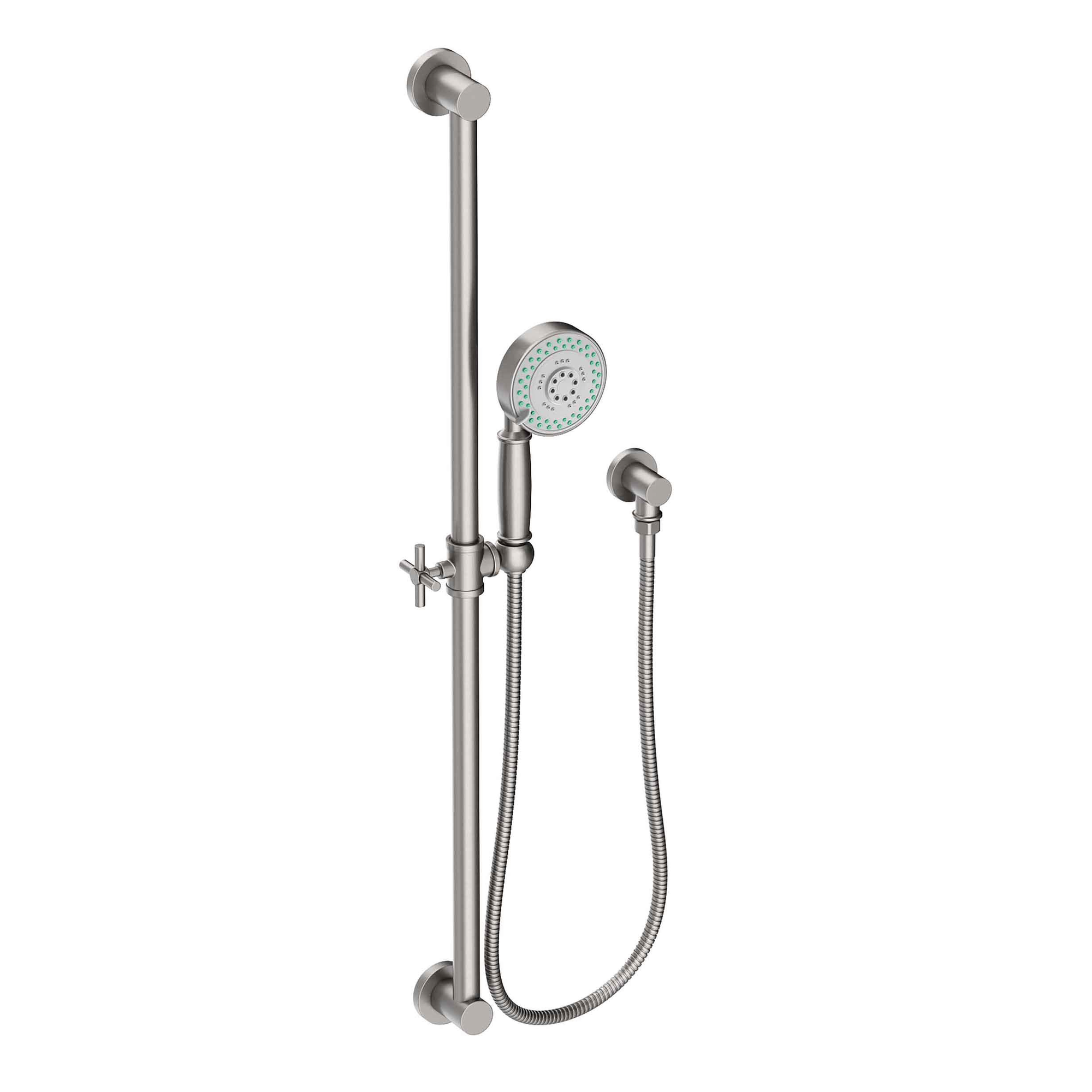 Newport Brass Other Slide Bar with Multifunction Hand Shower Set