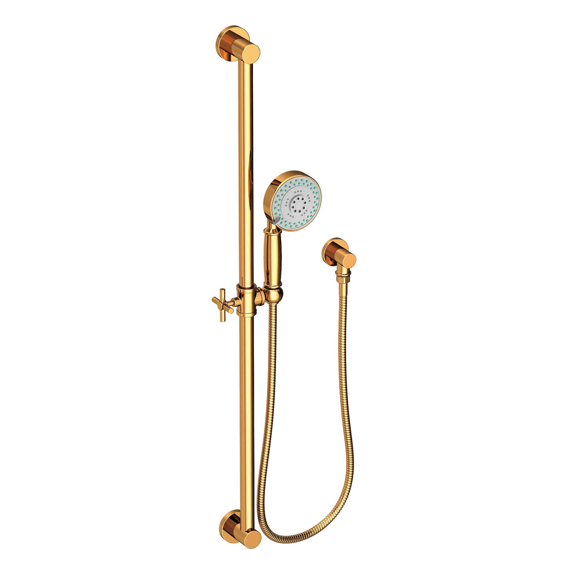 Newport Brass Other Slide Bar with Multifunction Hand Shower Set