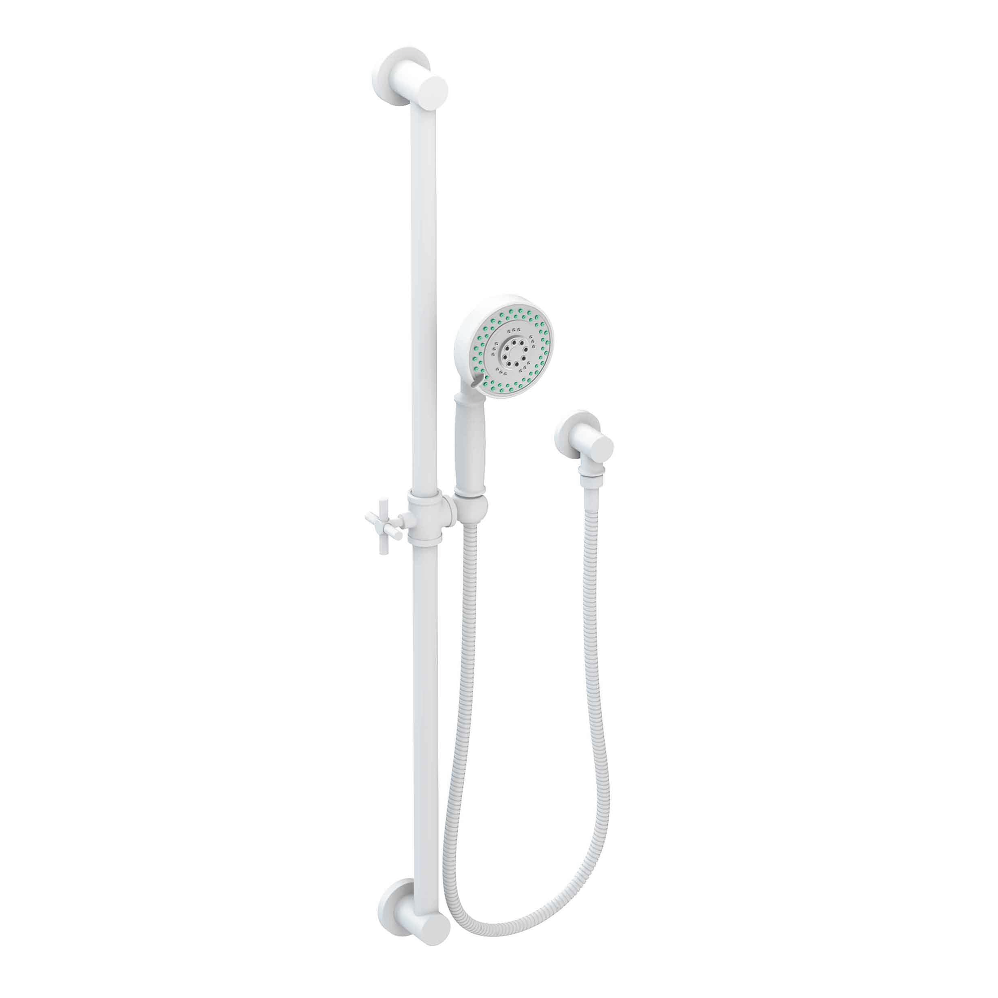 Newport Brass Other Slide Bar with Multifunction Hand Shower Set