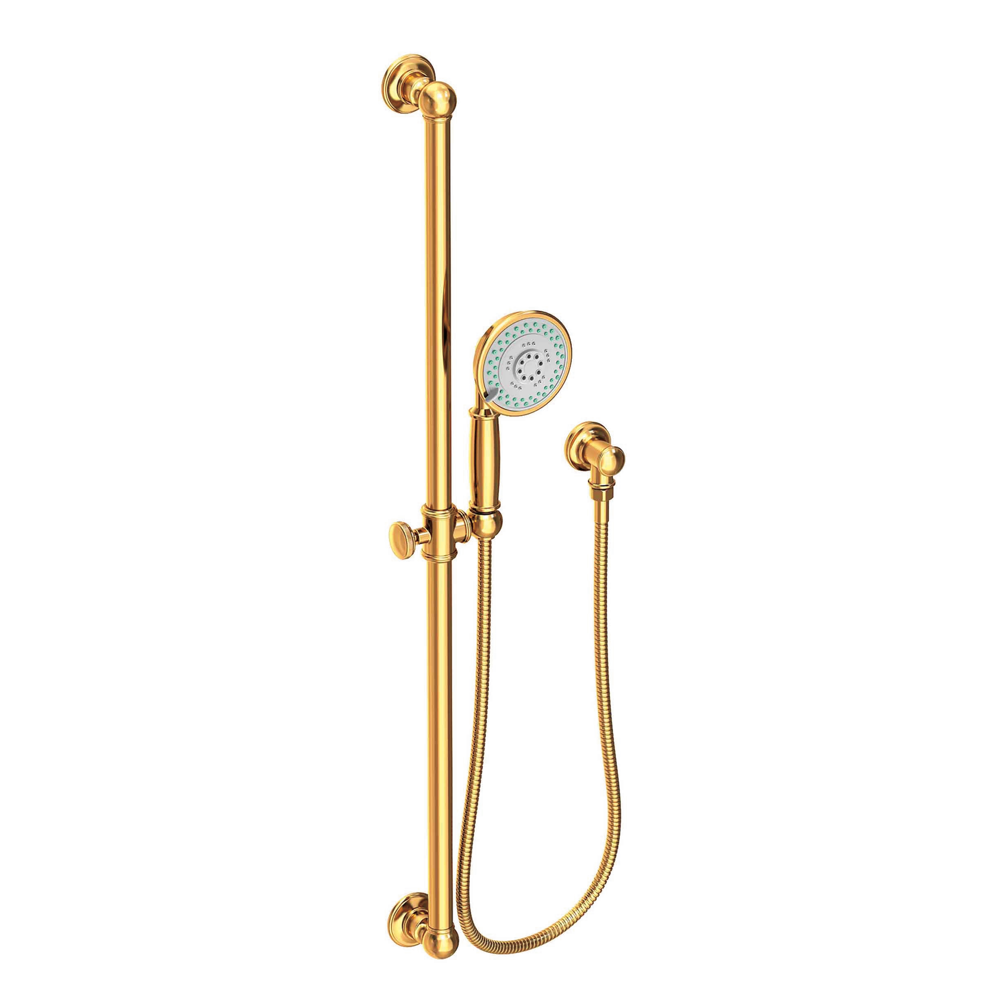 Newport Brass Other Slide Bar with Single Function Hand Shower Set