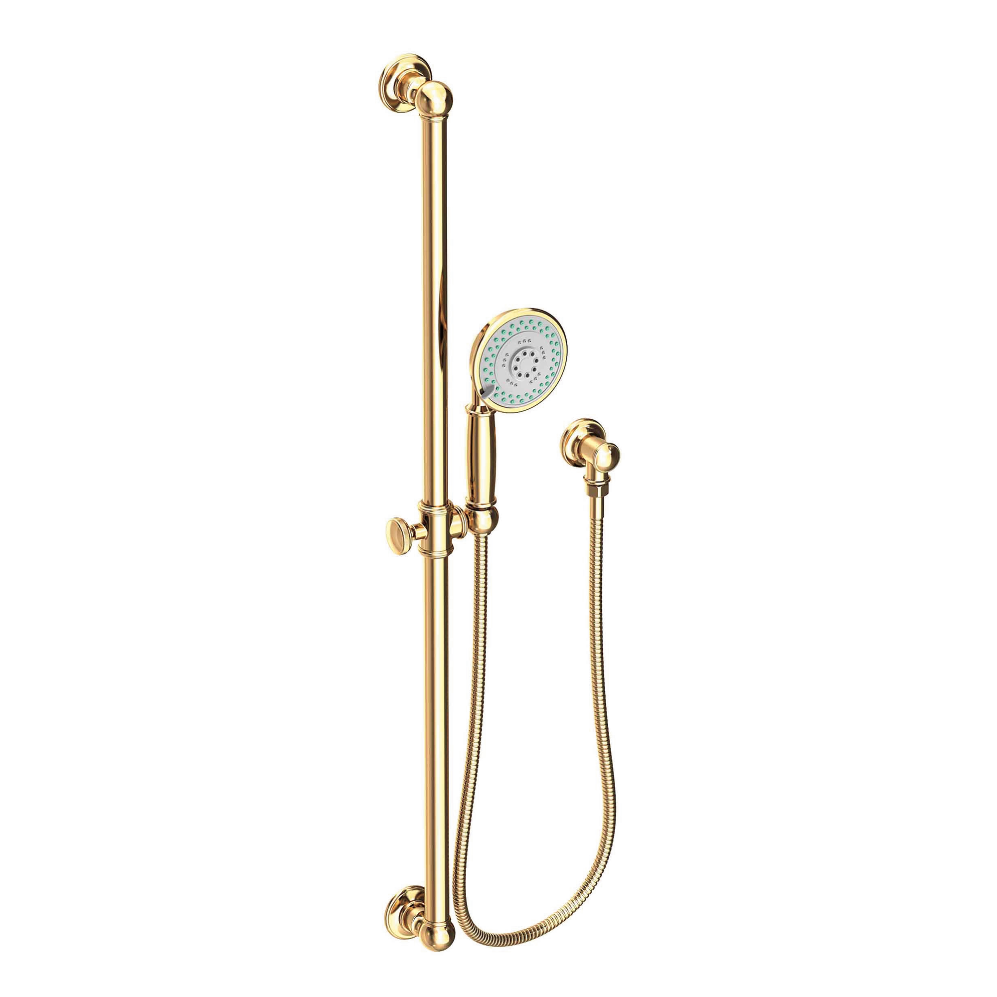 Newport Brass Other Slide Bar with Single Function Hand Shower Set