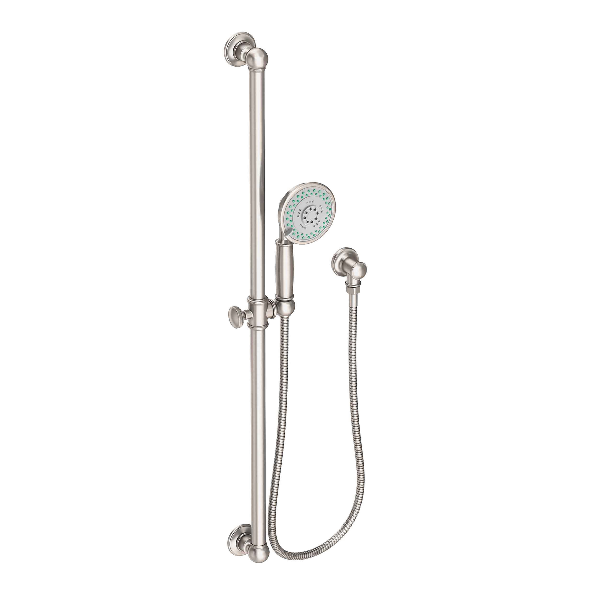Newport Brass Other Slide Bar with Single Function Hand Shower Set