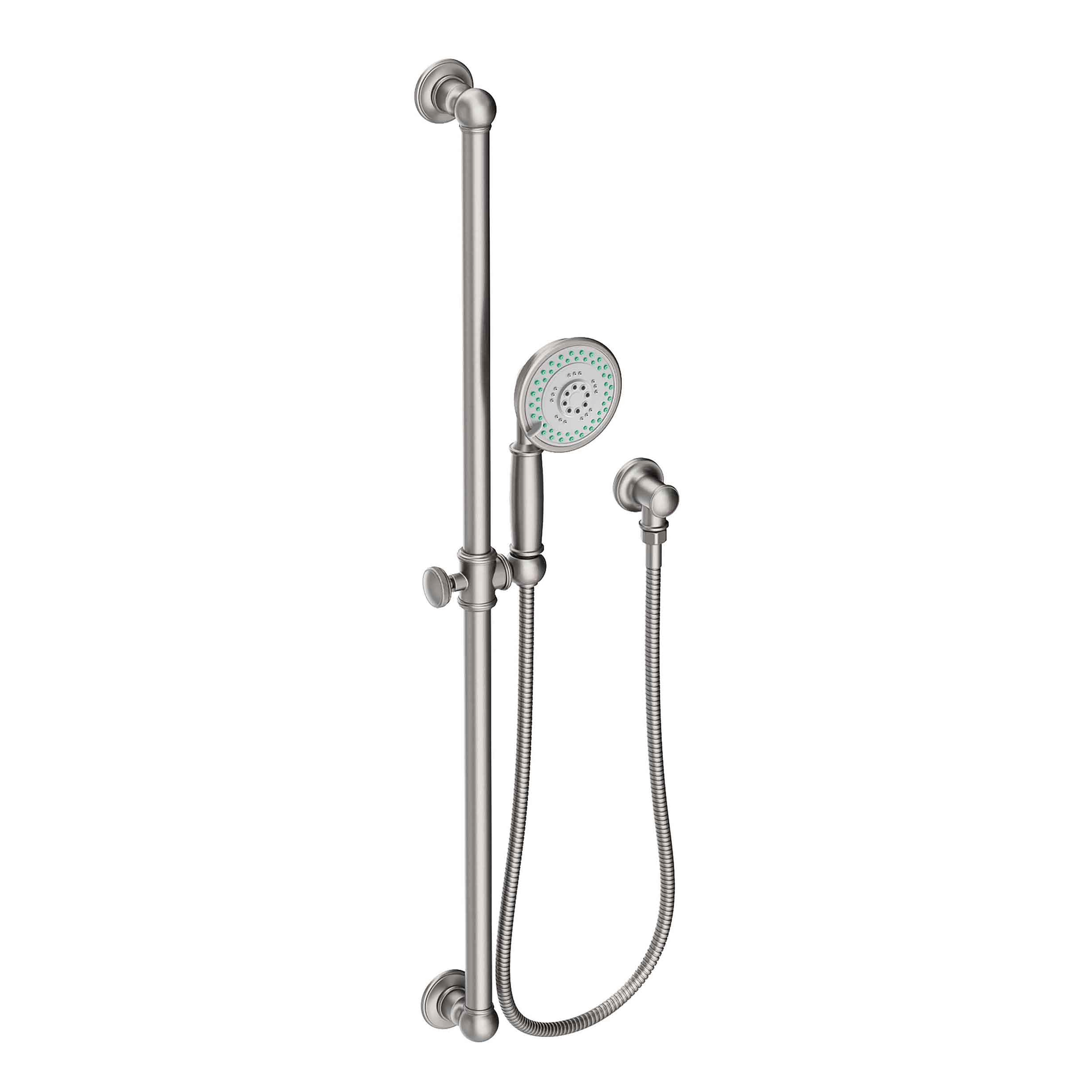 Newport Brass Other Slide Bar with Single Function Hand Shower Set