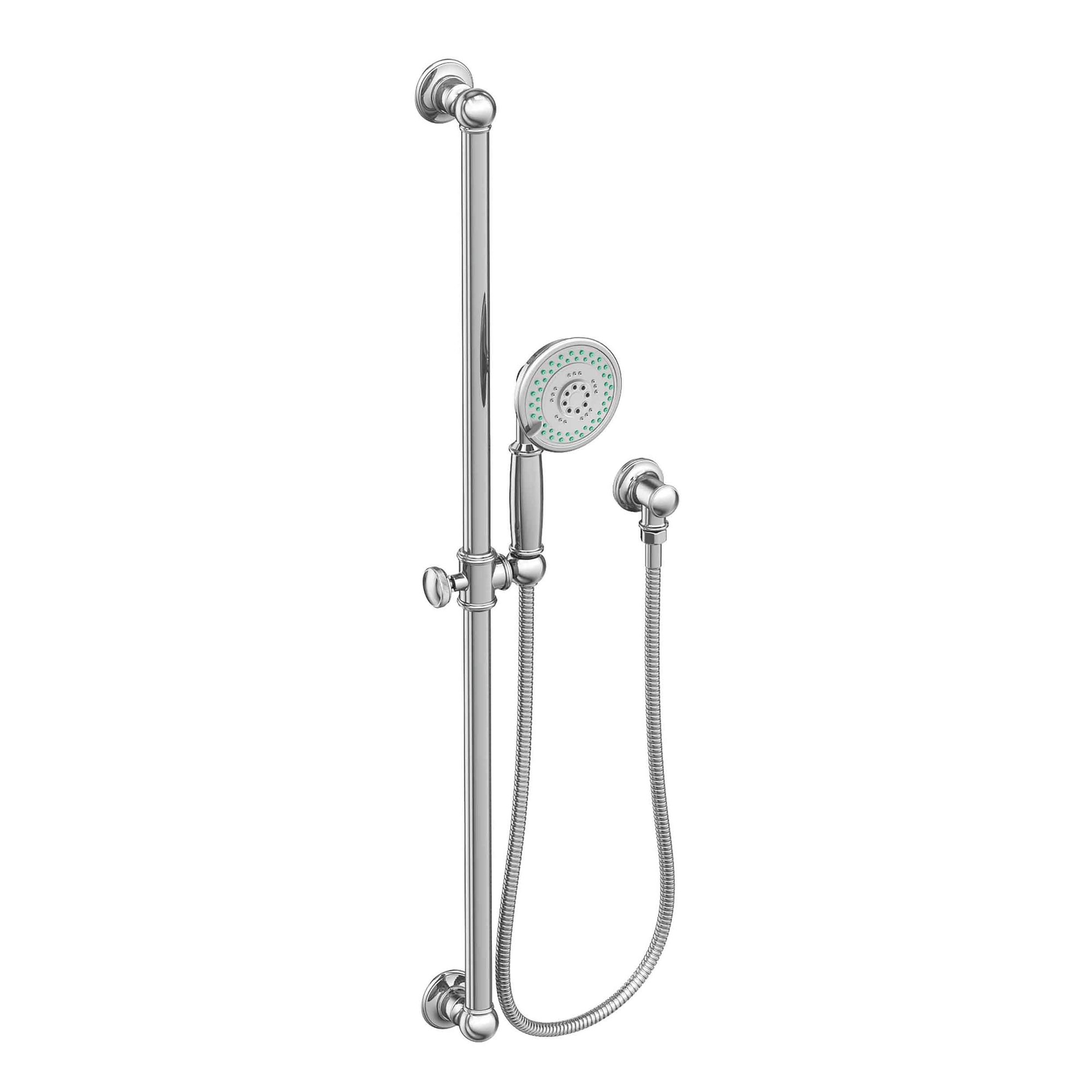Newport Brass Other Slide Bar with Single Function Hand Shower Set