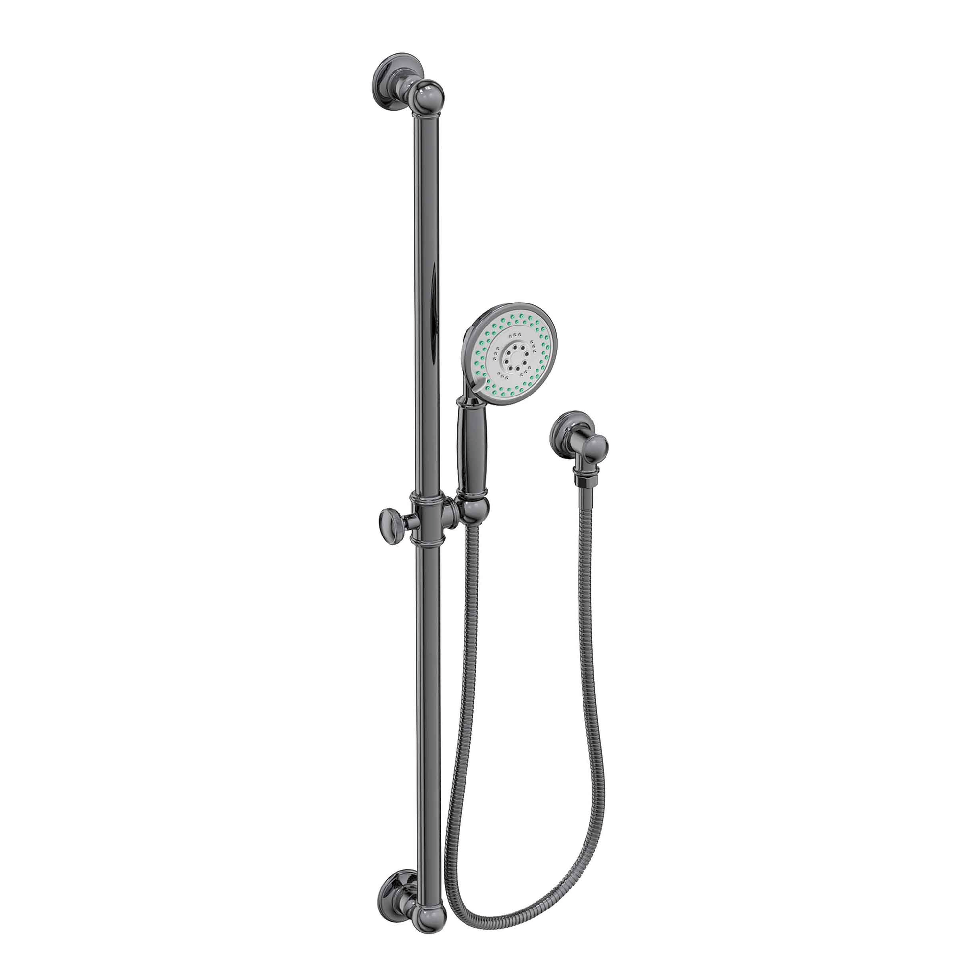 Newport Brass Other Slide Bar with Single Function Hand Shower Set