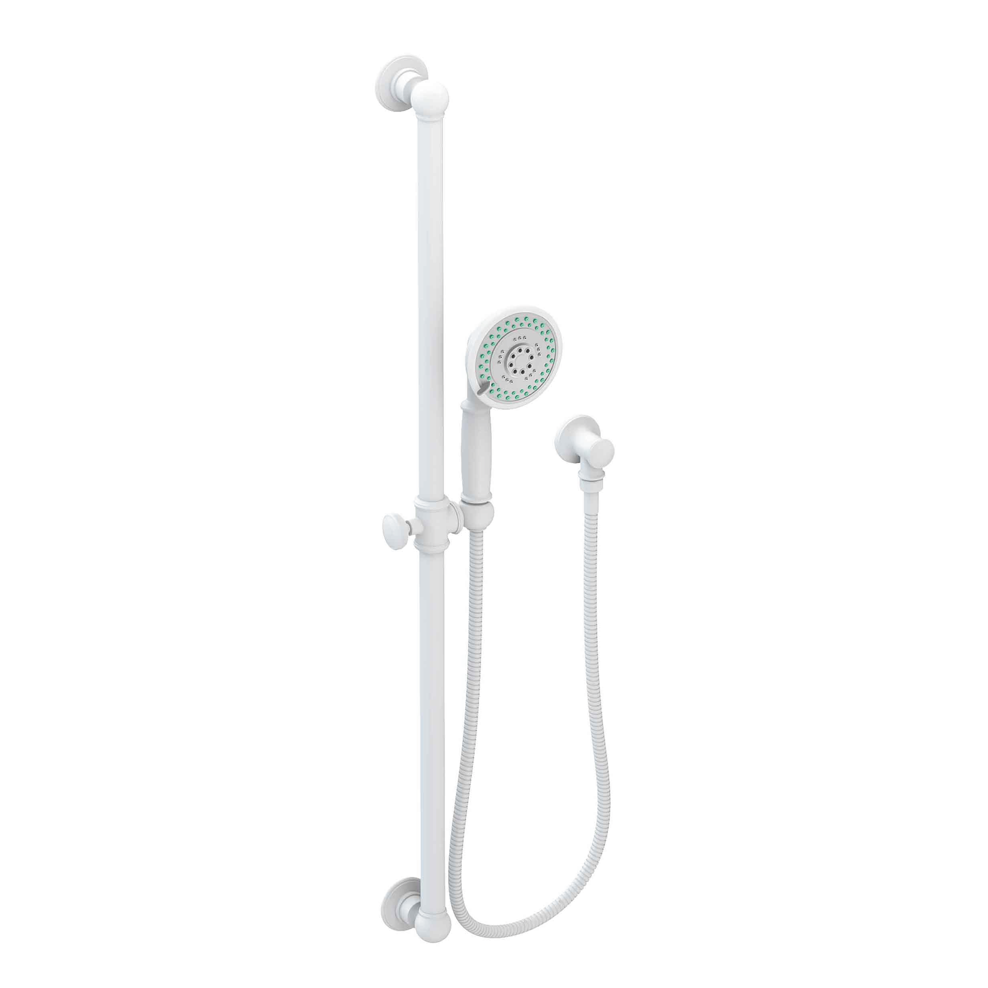 Newport Brass Other Slide Bar with Single Function Hand Shower Set