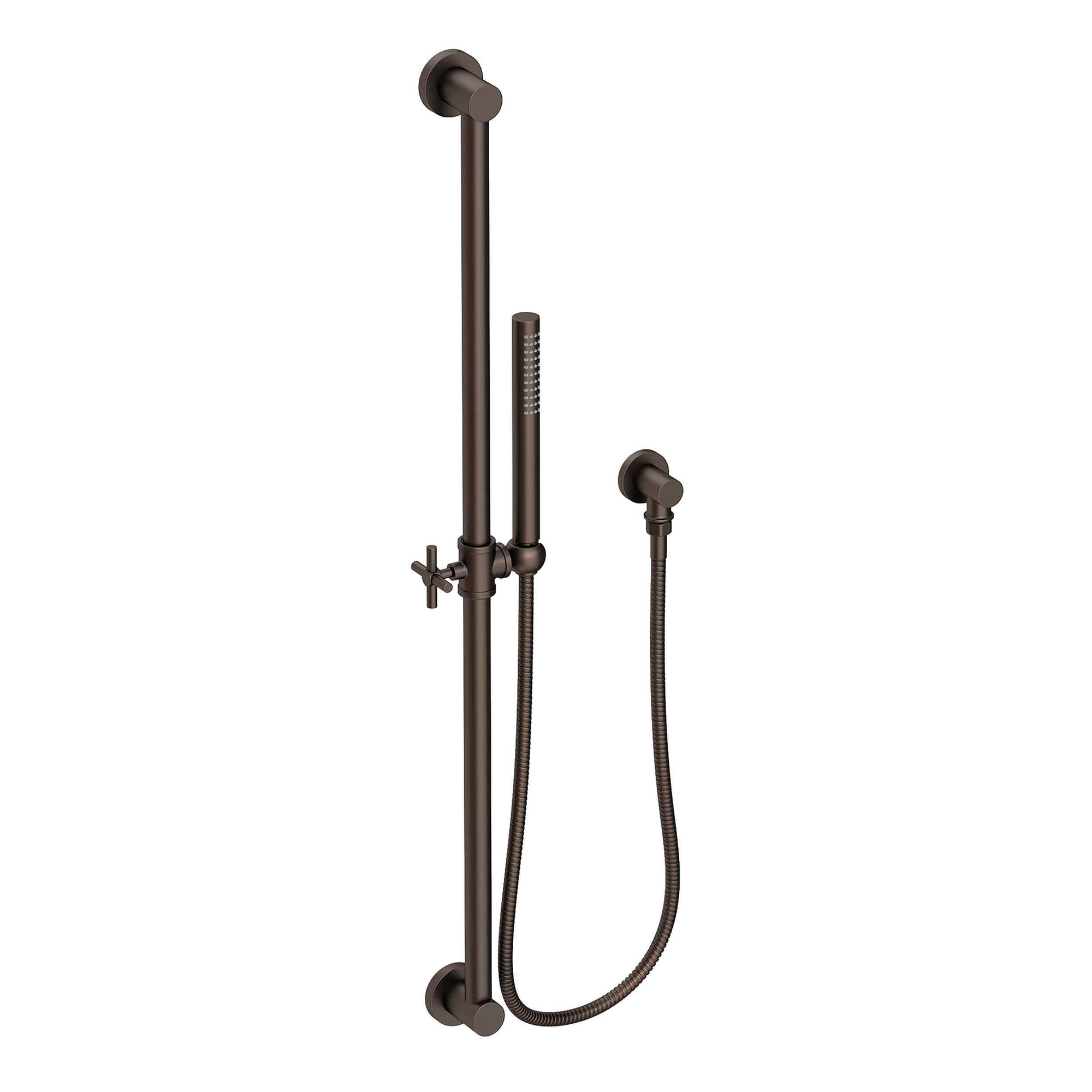 Newport Brass Other Slide Bar with Single Function Hand Shower Set