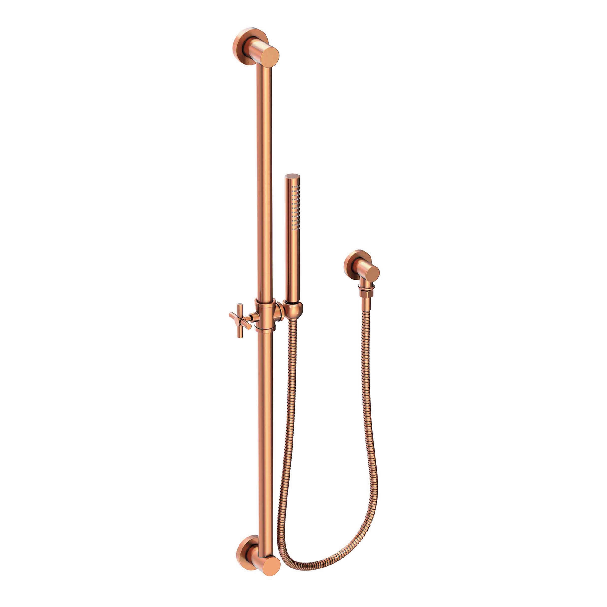 Newport Brass Other Slide Bar with Single Function Hand Shower Set